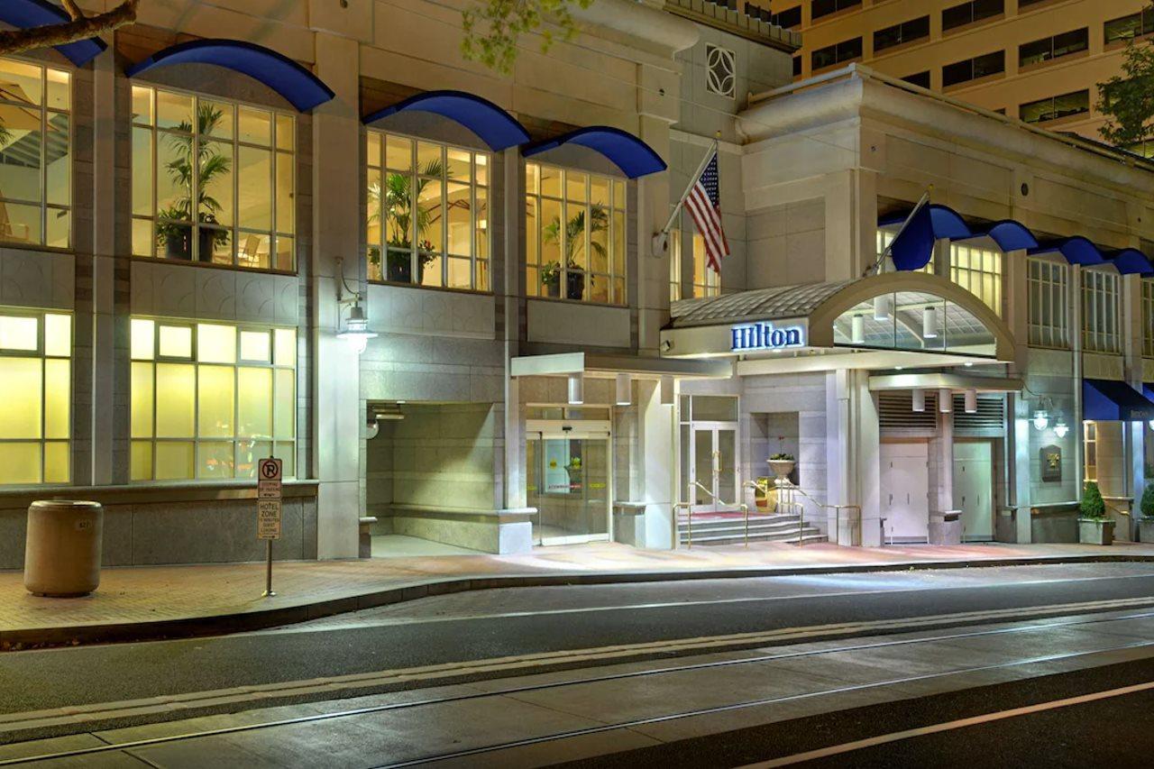 Hotel Hilton Portland Downtown Exterior foto